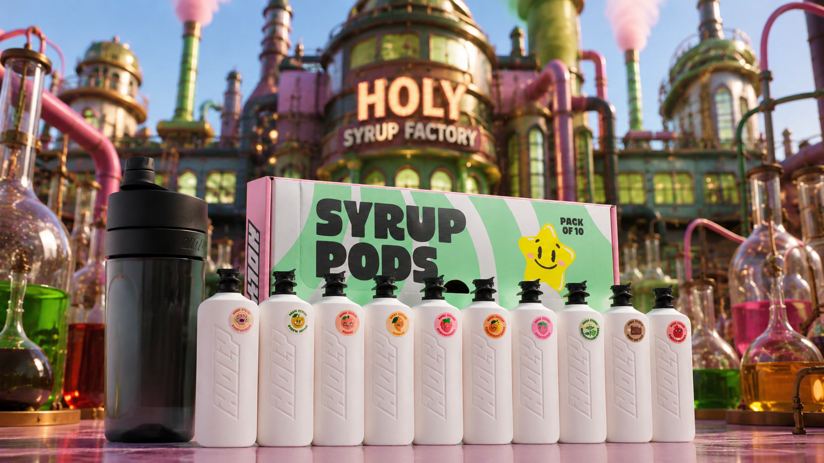 NEU HOLY SYRUP 10% Rabattcode ZINKER oder PADDYEVE gültig auf alle Holy Produkte