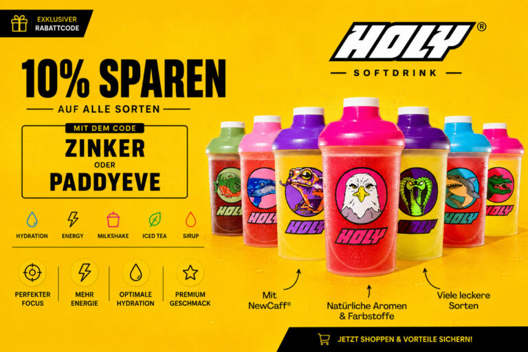 HOLY ENERGY RABATTCODE zinker 10% auf alle Produkte dauerhaft gültig