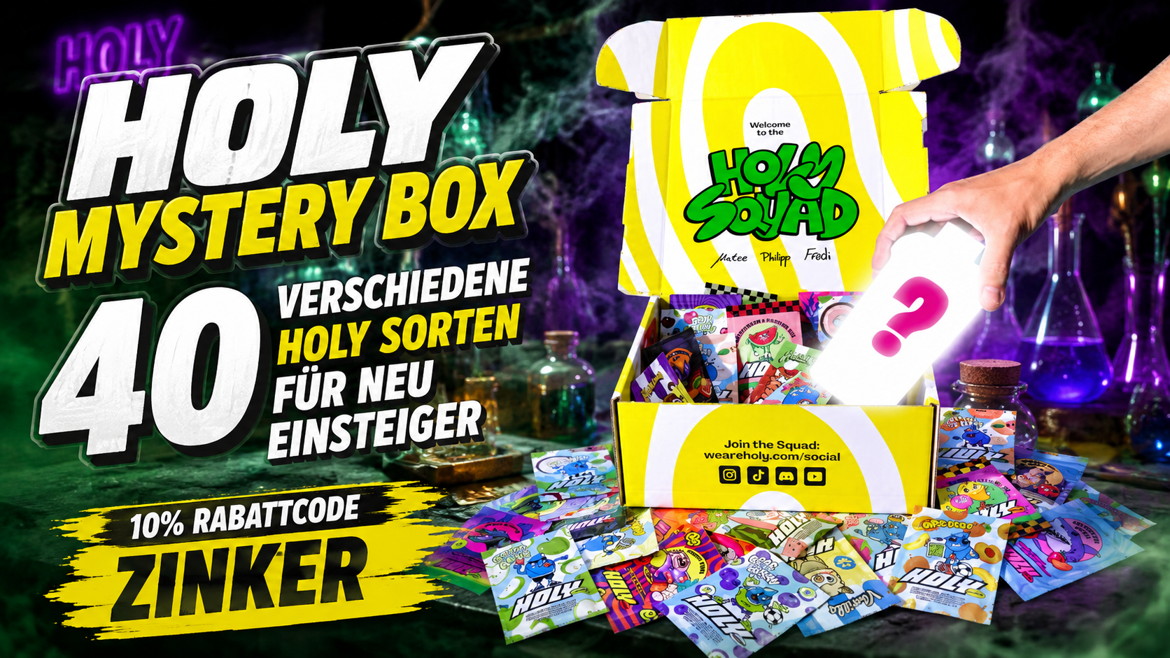 holy rabattcode ZINKER