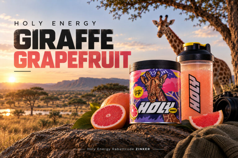 Holy energy girafe grapefruit 10% rabattcode ZINKER dauerhaft gültig